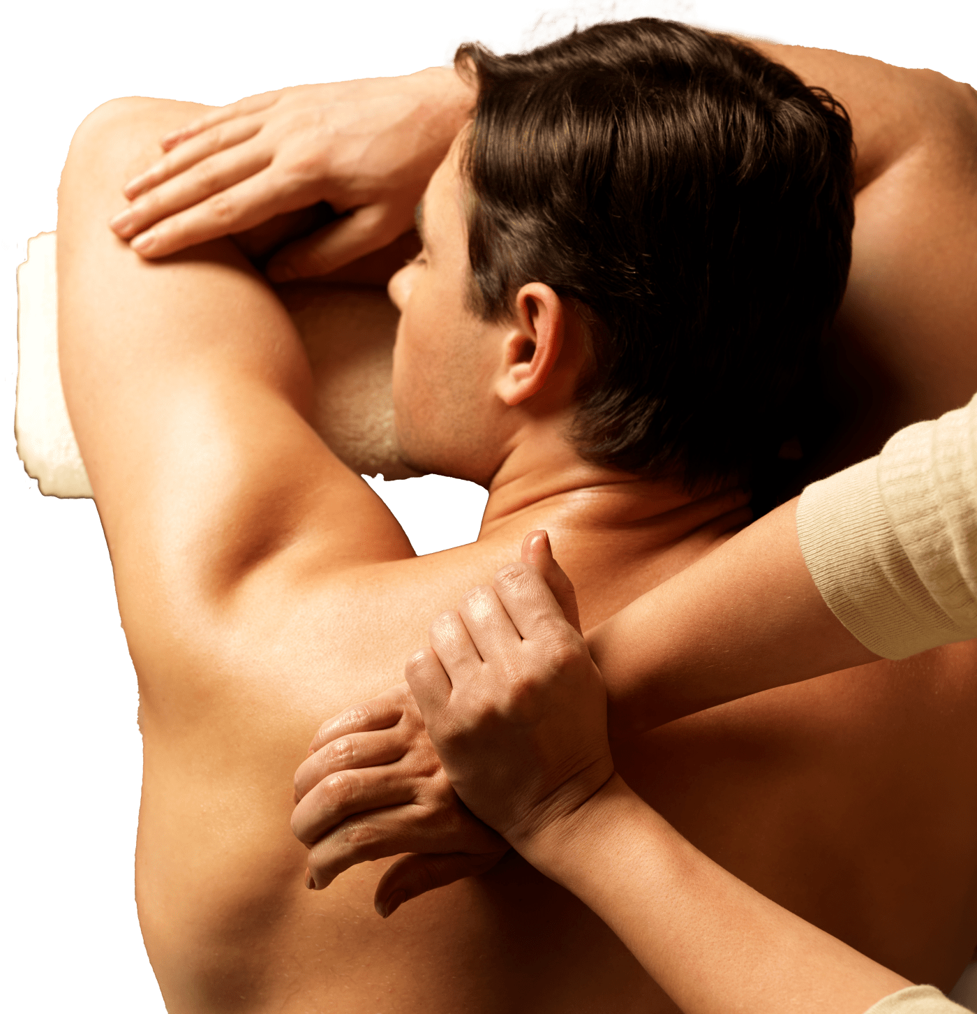 Massagem nas costas de um Homem por Massagens Valente